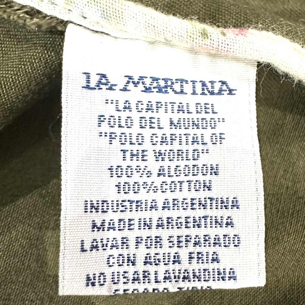 Women’s Green La Martina Saddlery Polo Argentino Jacket - Picture 8 of 11